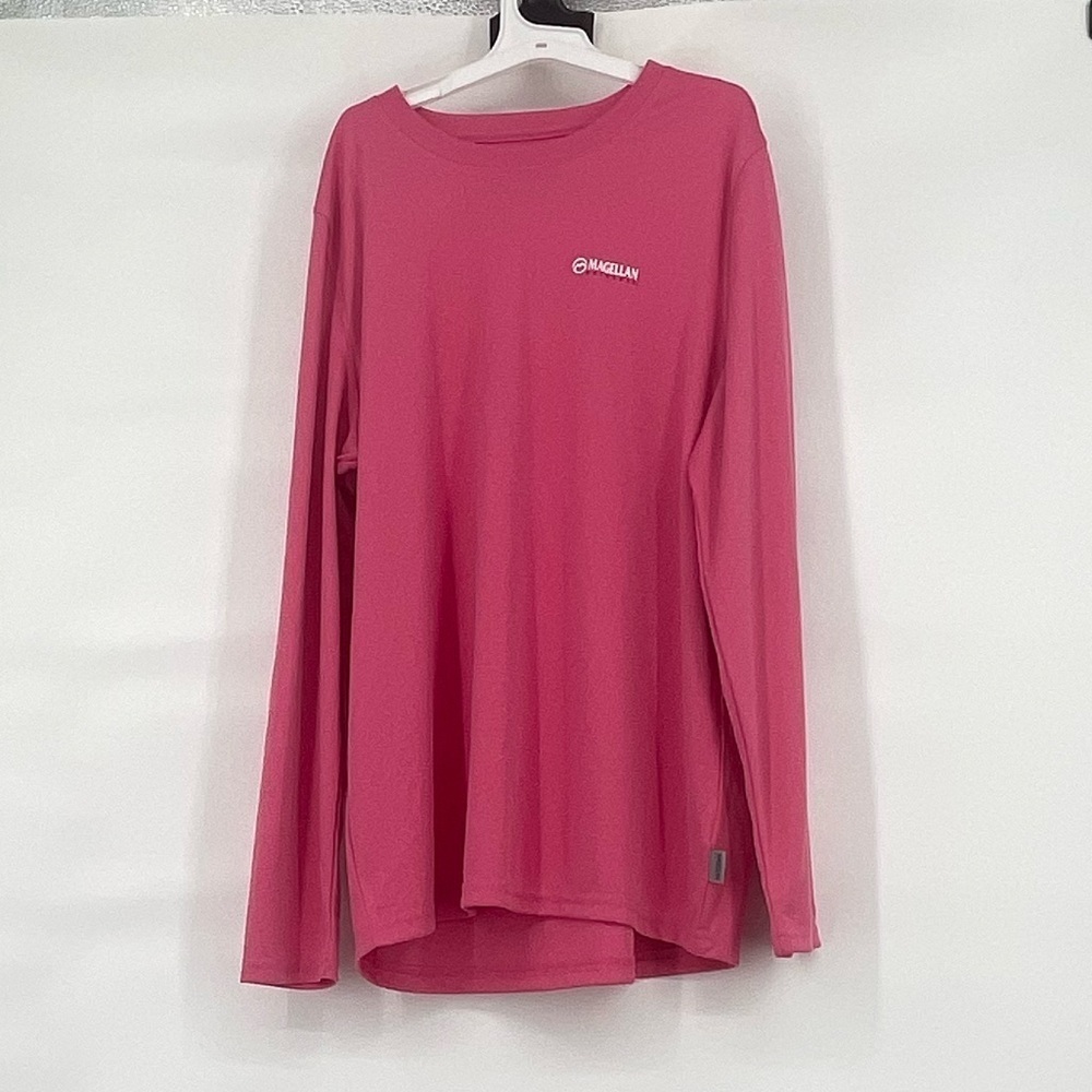 Magellan girls nwt Alabama fishing shirt pink long sleeve